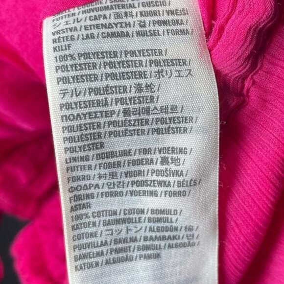 Abercrombie Fitch Medium Pink Tank Top Beach Tie Up Shirt Crop Vacation AF Light - Picture 10 of 10